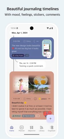 Journal it! — Bullet & Planner для Android — скриншот 5