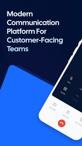 JustCall — Cloud Phone System для Android — скриншот 1