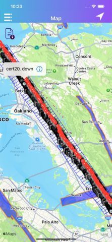 KMZ Viewer-Converter для iOS — скриншот 4