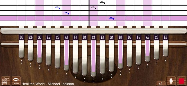 Kalimba Real для iOS — скриншот 1