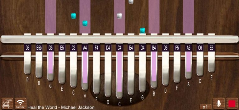 Kalimba Real для iOS — скриншот 2