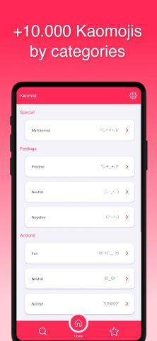 Kaomoji Love: Text Emoji для Android — скриншот 2