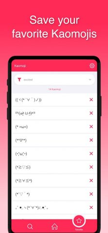 Kaomoji Love: Text Emoji для Android — скриншот 5