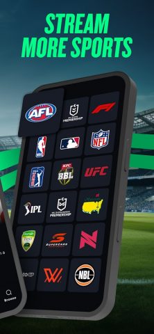 Kayo Sports для Android — скриншот 2