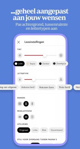 Kobo via bol для Android — скриншот 4