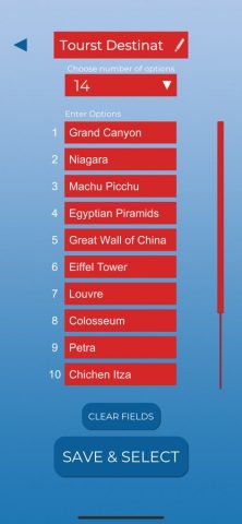 Колесо Судьбы Рулетка Фортуны для iOS — скриншот 4