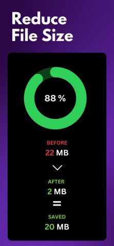 Компрессор изображений+ для iOS — скриншот 2