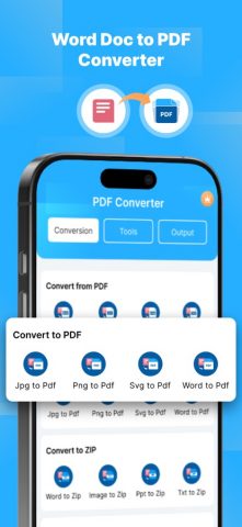 Конвертировать в PDF для iOS — скриншот 2