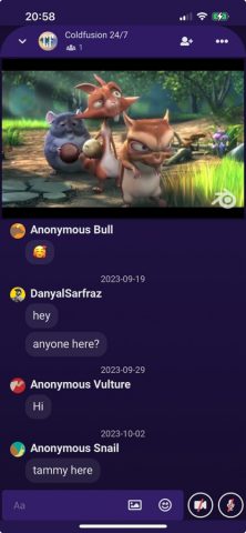 Kosmi для iOS — скриншот 1