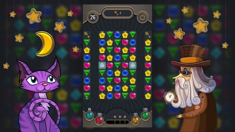 Кристаллы три в ряд — Алхемикс для Android — скриншот 4