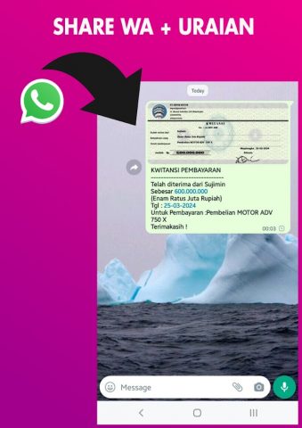 Kwitansi Digital для Android — скриншот 5