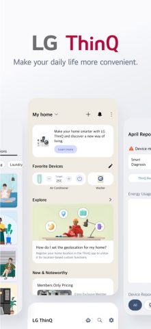 LG ThinQ для iOS — скриншот 1