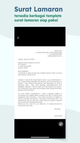 Lamaranku для Android — скриншот 4