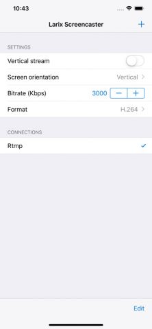 Larix Screencaster для iOS — скриншот 1