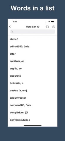 Latin-English-Latin Dictionary для iOS — скриншот 5