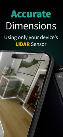 LiDAR Scanner 3D: Room Scan AI для iOS — скриншот 2