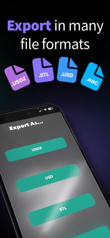 LiDAR Scanner 3D: Room Scan AI для iOS — скриншот 3