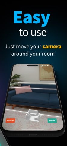 LiDAR Scanner 3D: Room Scan AI для iOS — скриншот 4