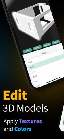 LiDAR Scanner 3D: Room Scan AI для iOS — скриншот 5