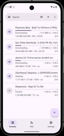 LibreTorrent — скриншот 1