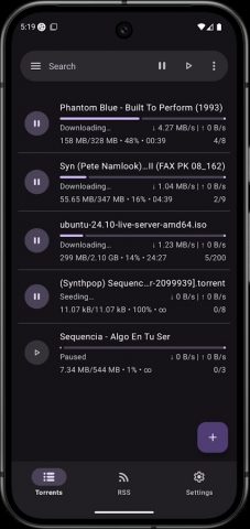 LibreTorrent — скриншот 2