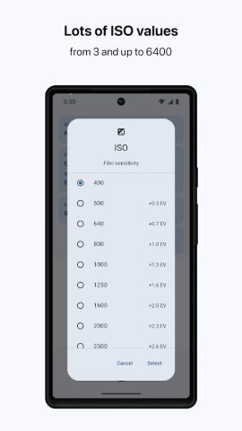 Light Meter & Logbook для Android — скриншот 4