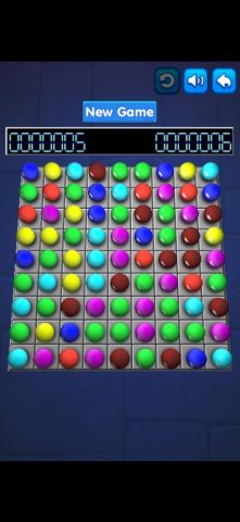 Lines 98 3D — Color Lines 3D для iOS — скриншот 1