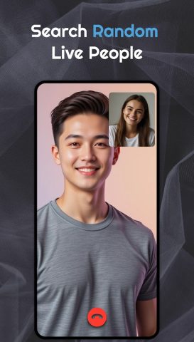 Live Chat — Random Video Chat для Android — скриншот 3