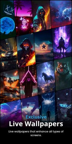 Live Wallpapers, 4K Wallpapers для Android — скриншот 5