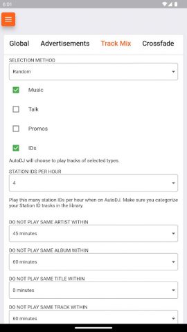 Live365 Broadcaster для Android — скриншот 3