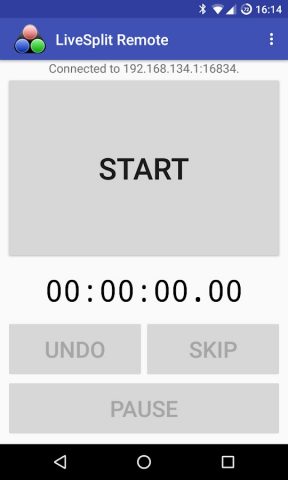 LiveSplit Remote для Android — скриншот 2