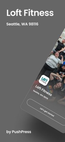 Loft Fitness для iOS — скриншот 1