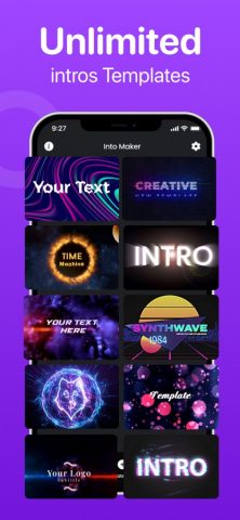 Logo Maker  ゜дизайнер интро для iOS — скриншот 1