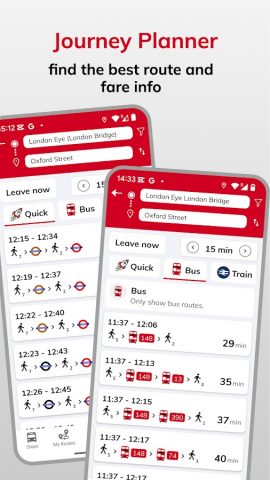 London & UK Live Bus Countdown для Android — скриншот 4