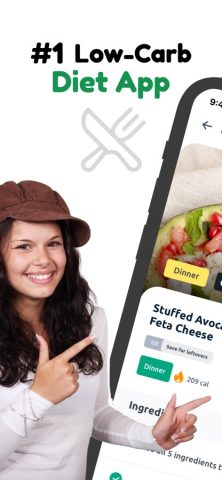 Low Carb Diet App для iOS — скриншот 1