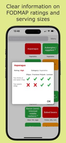 Low FODMAP diet A to Z для iOS — скриншот 1