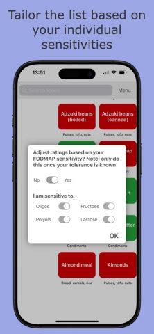 Low FODMAP diet A to Z для iOS — скриншот 4