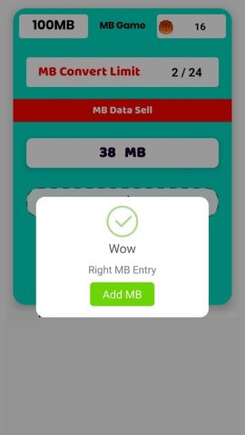MB Data Sell Karo Game для Android — скриншот 1