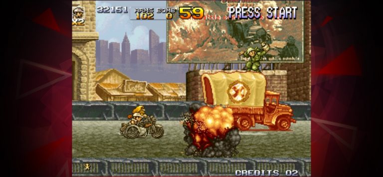 METAL SLUG 4 ACA NEOGEO для iOS — скриншот 4