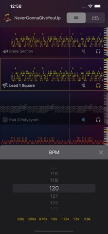 MIDI Opener для iOS — скриншот 5