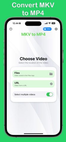 MKV to MP4 Converter — скриншот 1