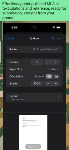 MLA Citation Generator для iOS — скриншот 5