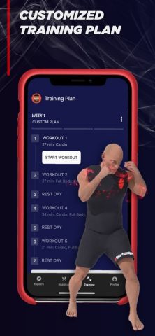 MMA Home & Gym Workouts для iOS — скриншот 2