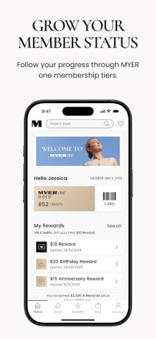 MYER one для Android — скриншот 2