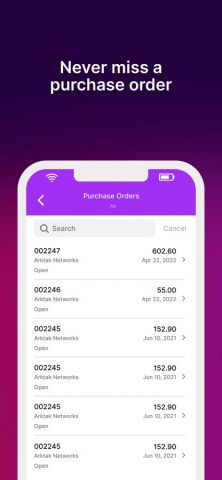 MYOB Acumatica для iOS — скриншот 2