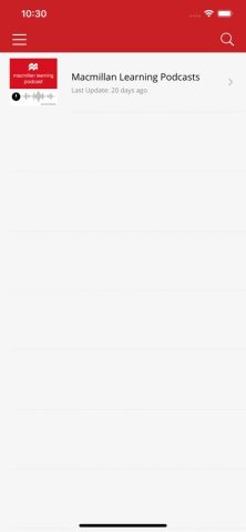 Macmillan для iOS — скриншот 1