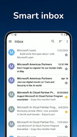 Mail for Hotmail & Outlook для Android — скриншот 2