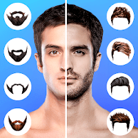 Man Hair Mustache Style Editor для Android
