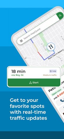 MapQuest: Get Directions для Android — скриншот 4