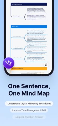 Mapify: AI Mind Map Summarizer для iOS — скриншот 3